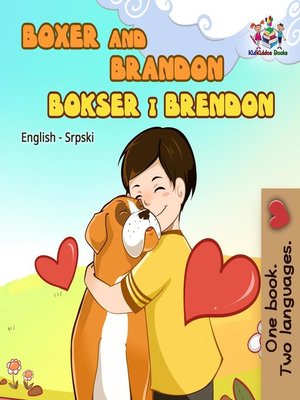cover image of Boxer and Brandon (Serbian bilingual children's book)